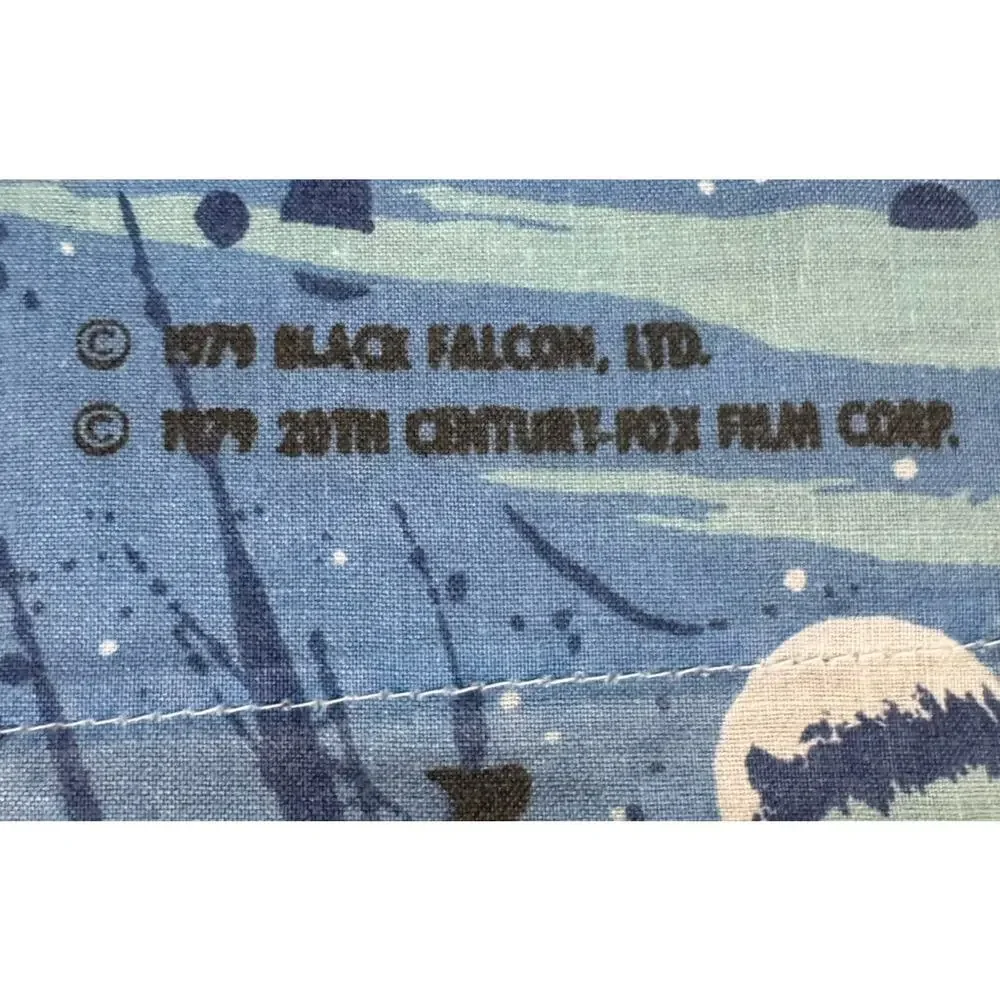 Vintage 1979 Star Wars Empire Strikes Back Flat Sheet Only Clean Vibrant Color